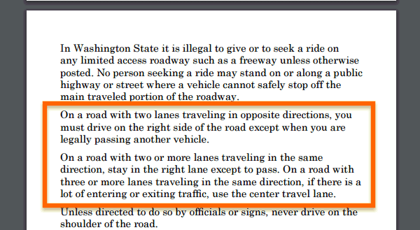 ColuccioLaw-Washington-State_left-lane-law