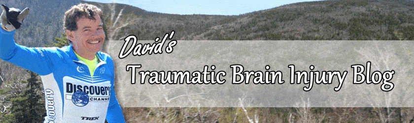 David's Traumatic Brain Injury Blog provides real insight into surviving TBI