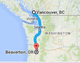 Map_Vancouver_BC_Beaverton_Oregon_I-5
