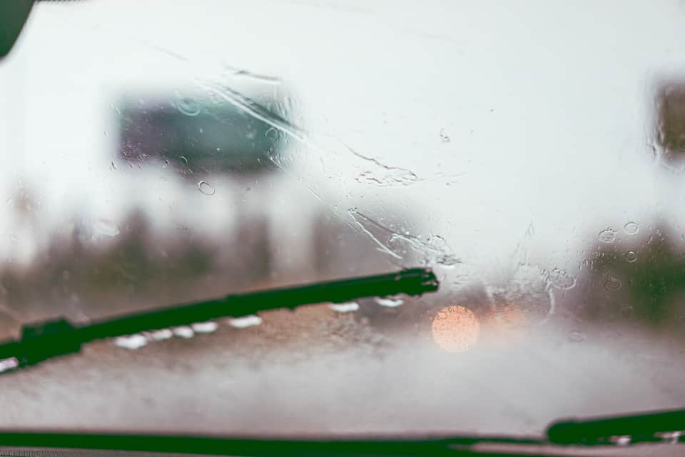 Rain-Windshield-Pacific Northwest drivers in rain