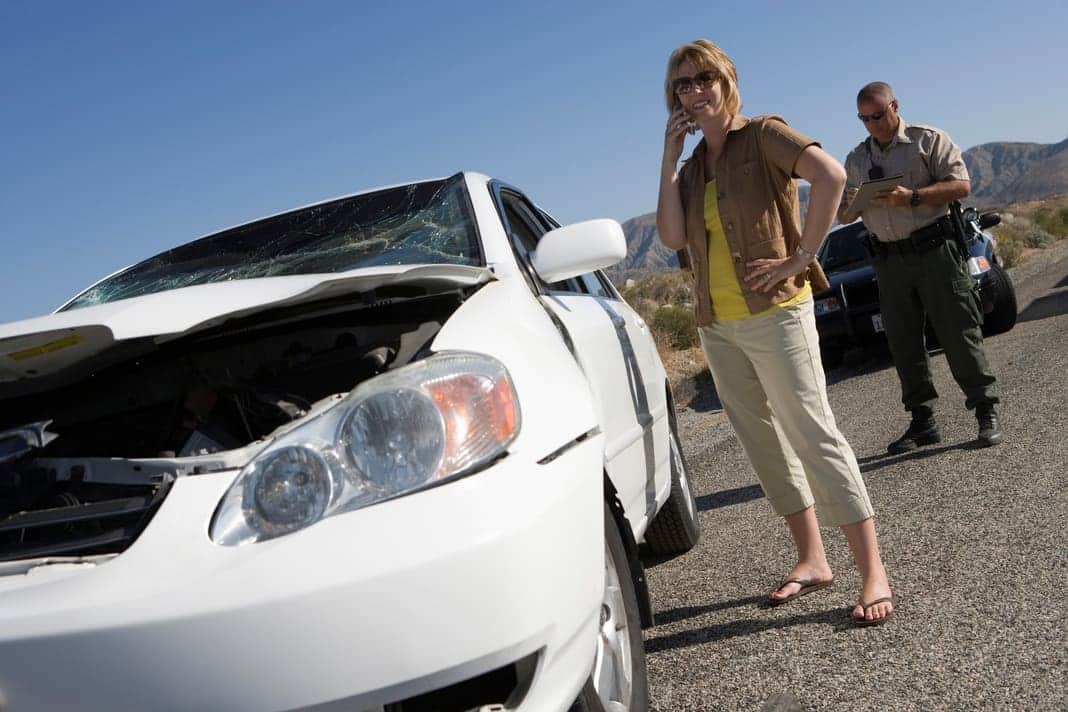 police report car accident