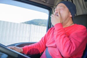 Sleep Truck Driver