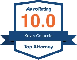 Avvo Rating 10 Kevin Coluccio Top Attorney